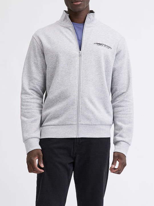 JJ Rebel Ζακέτα Light Grey Melange
