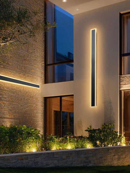 Vevor Wandmontiertes Lineares Beleuchtungsgerät LED IP65 12W mit Warmweißem Licht Doppelstrahl
