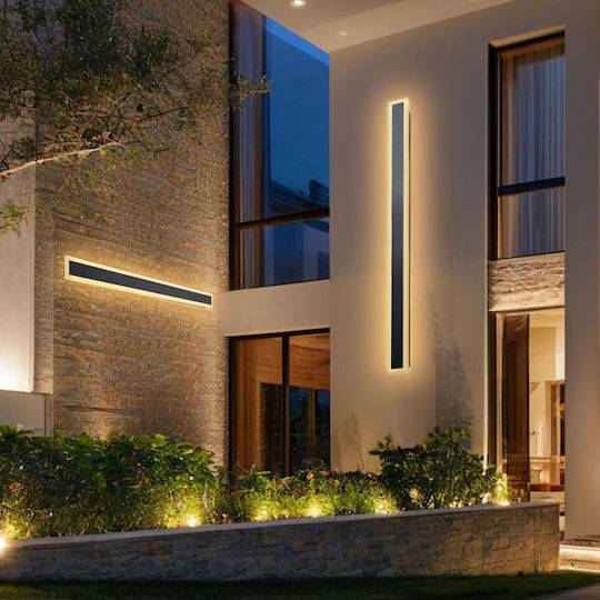 Vevor Wandmontiertes Lineares Beleuchtungsgerät LED IP65 12W mit Warmweißem Licht Doppelstrahl