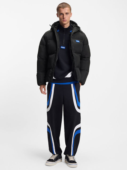 Jacke Puffer Wasserdicht Black