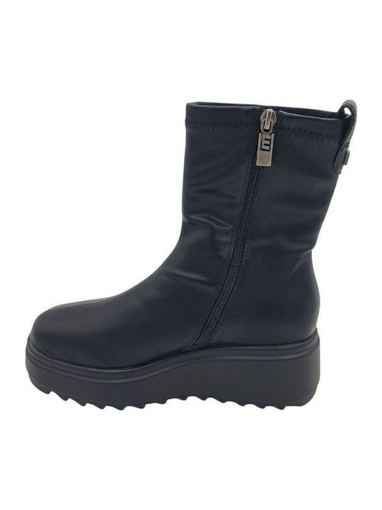 Women's Ankle Boots Platform Black