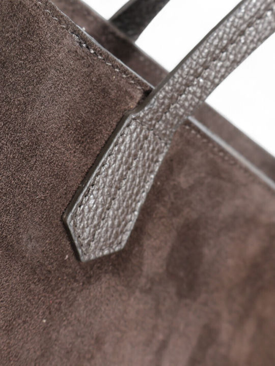Leather Women's Bag Shoulder Brown