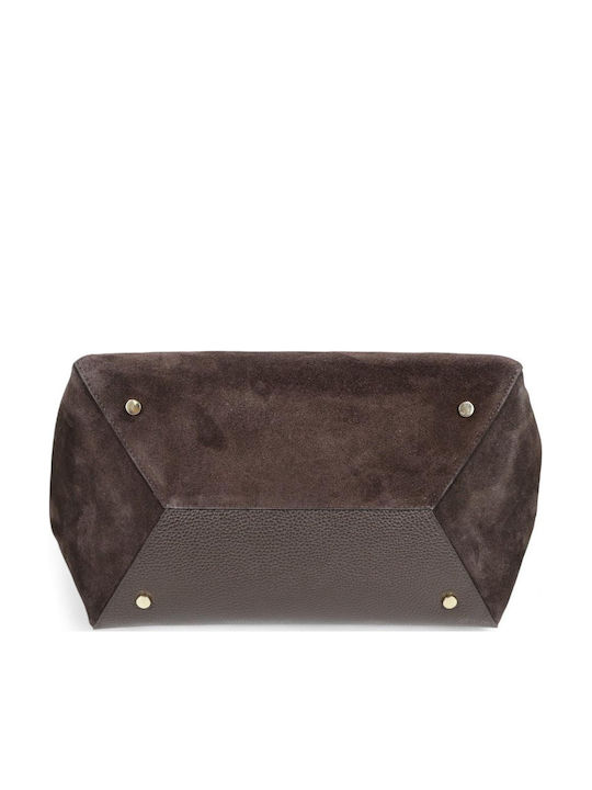 Leather Women's Bag Shoulder Brown