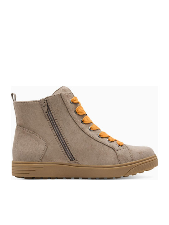 Women's Ankle Boots Beige