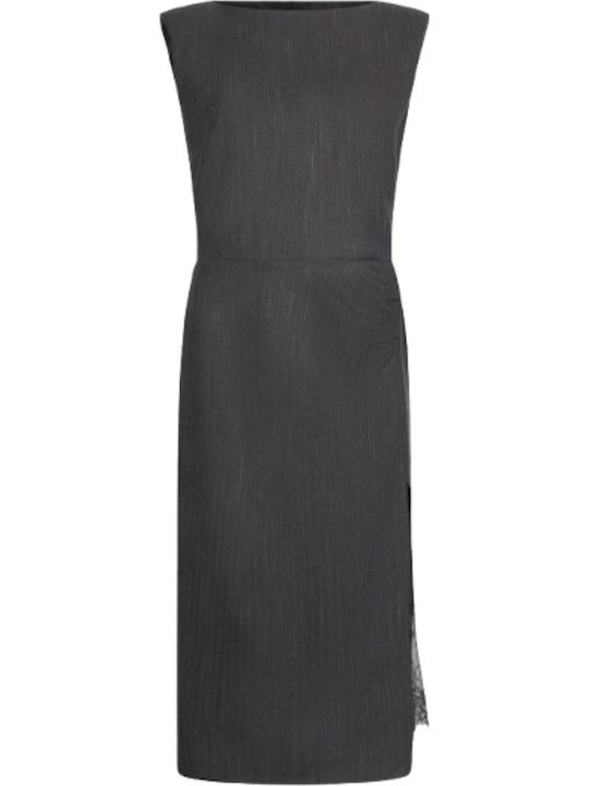Abito Midi Evening Dress Black