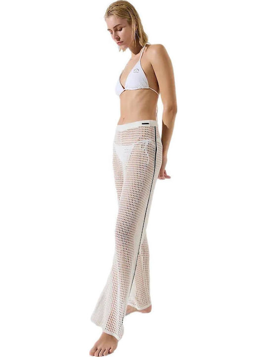 Karl Lagerfeld Damen Hosen Strand in Weiß Farbe