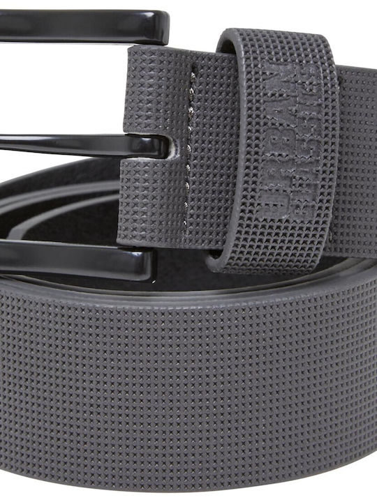Leather Women's Belt Gray