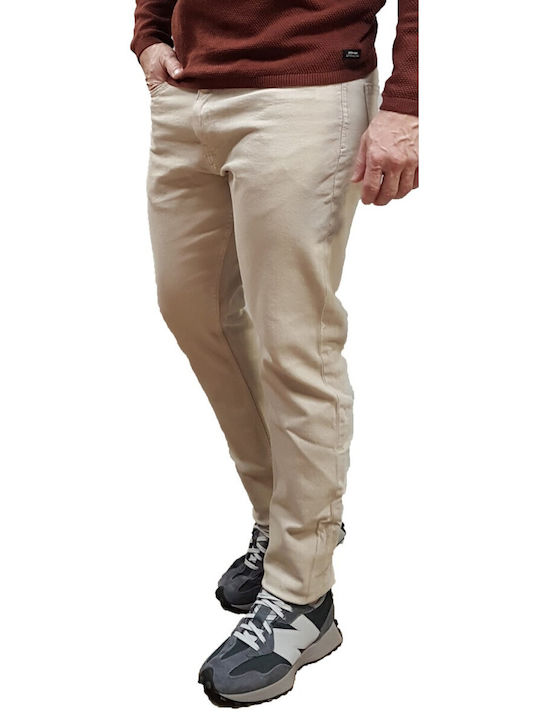 Indicode Παντελόνι Chino Μπεζ/λαδί
