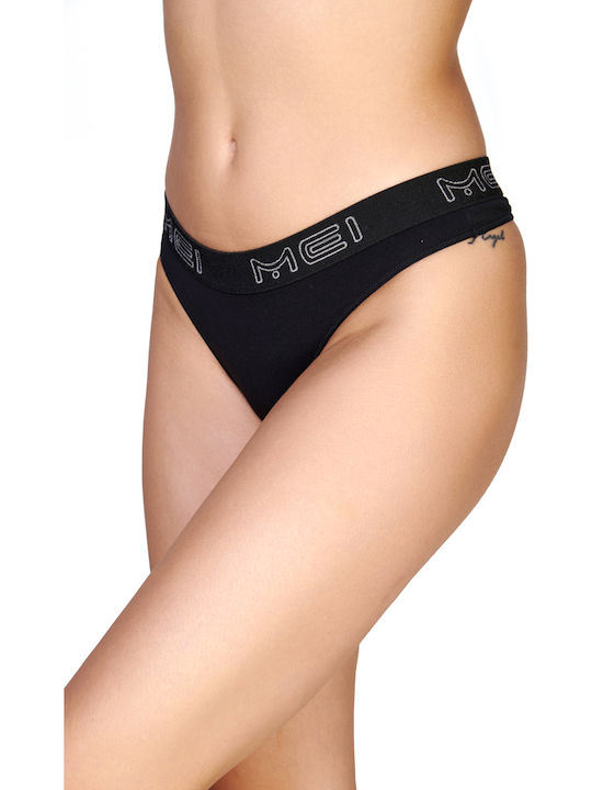Women's String Black