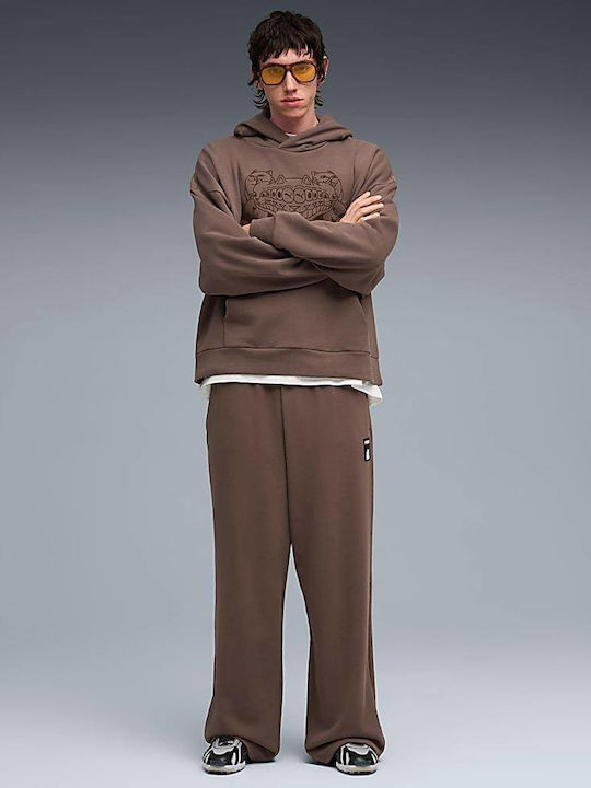 X Ripndip Παντελόνι Φόρμας Καφέ