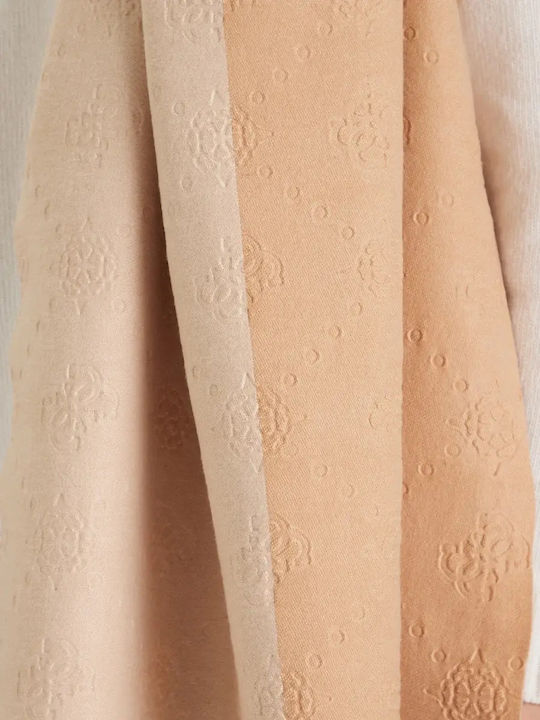 Women's Wool Scarf Beige
