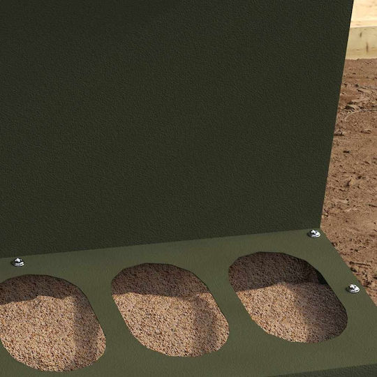 Ταΐστρα Κοτόπουλων Ελιά Πράσινη 40 X 40 X 45 Cm 874679 Πράσινο