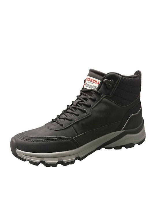 Herren Anatomisch Stiefel Schwarz
