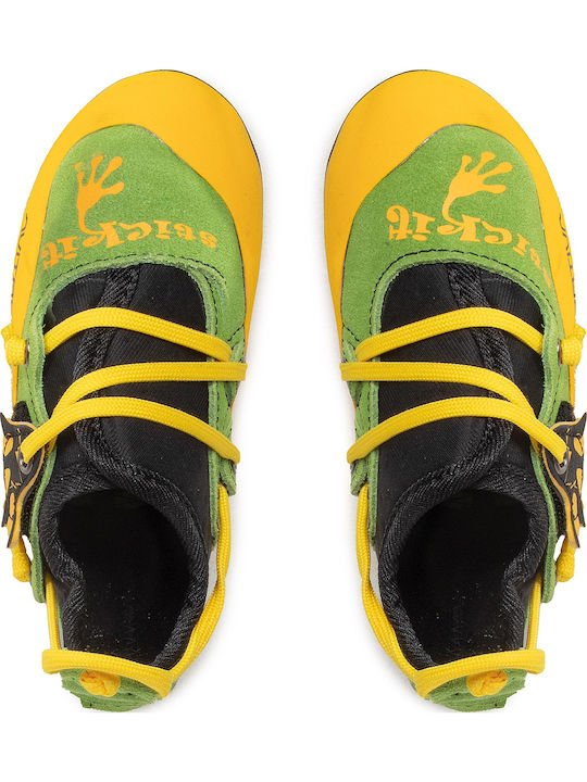 La Sportiva Stickit Kids Neutral Climbing Shoes Green