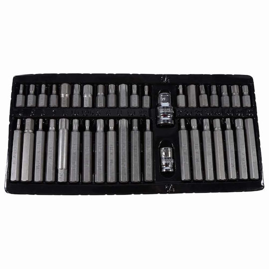 Set of Various Screwdriver Bits 40 Pieces Zt-01131 Crauss Tools