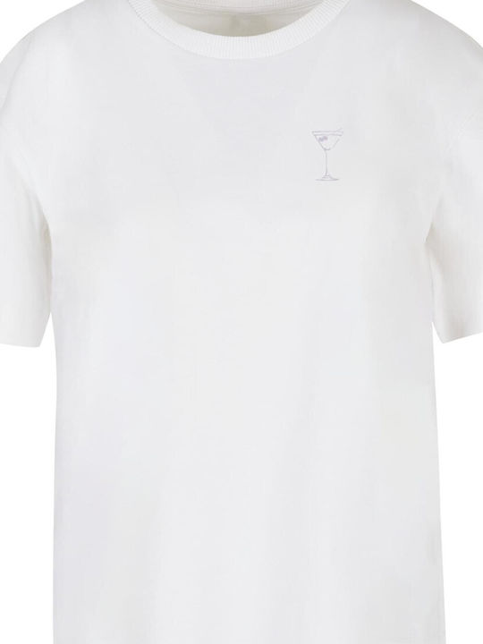 Shake Sip Smile Tee Weiß