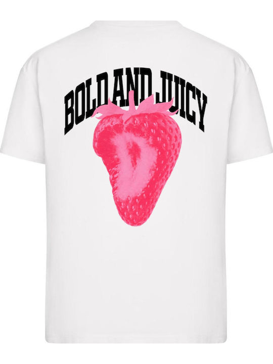 Tricou Bold Juicy Alb