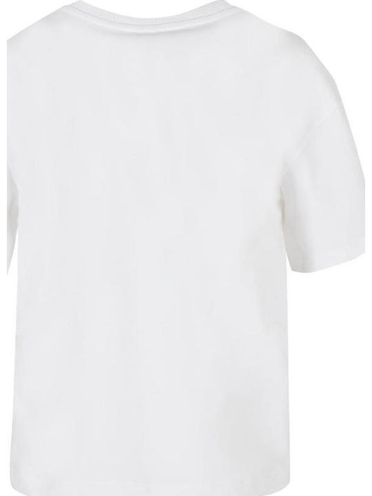 Tricou Nyc Calligraphy Letters Alb