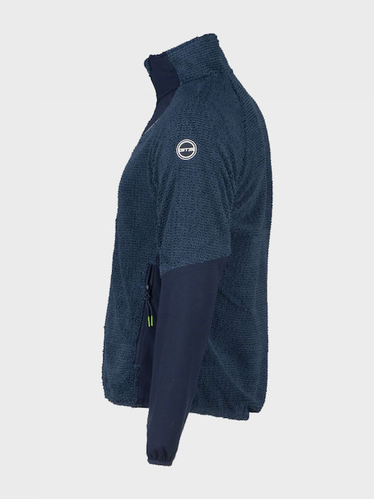Cardigan Fleece pentru Bărbați Navy