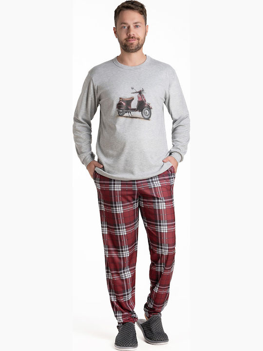 Relax Anatomic Men's Winter Pajamas Set Gray