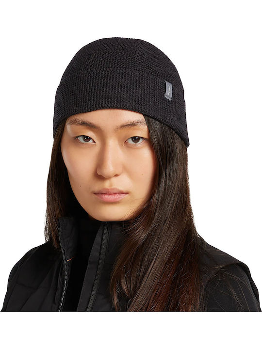 Beanie Unisex Beanie Gestrickt in Schwarz Farbe