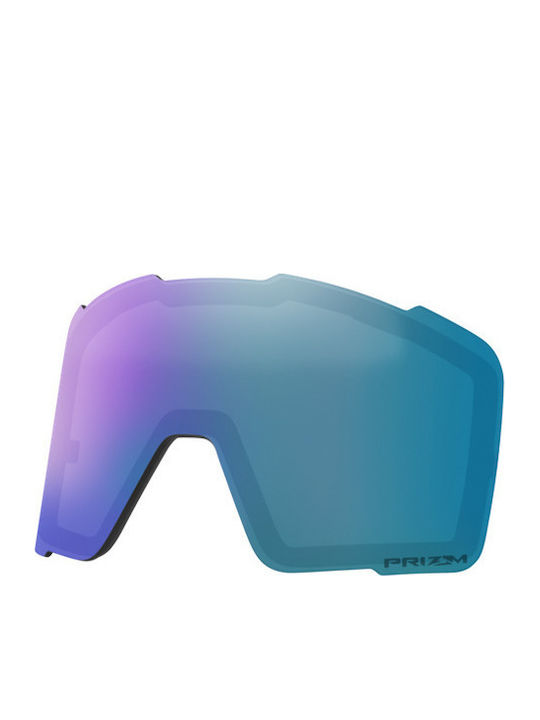 Oakley Snow Μάσκα Σκι & Snowboard Ενηλίκων Μπλε με Φακό σε Μπλε Χρώμα