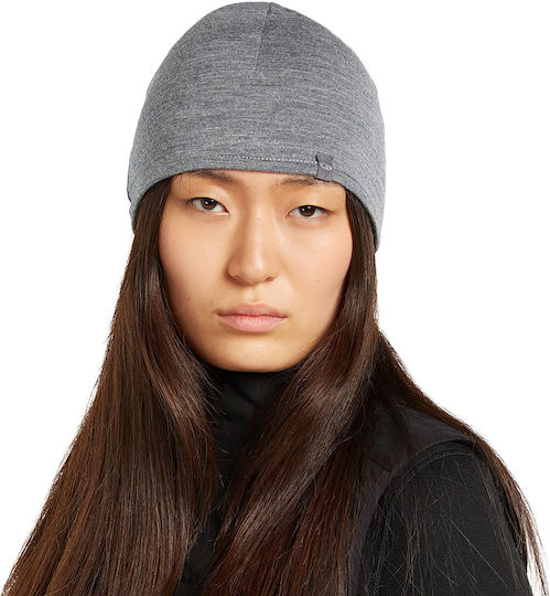 Beanie Unisex Wendbar Beanie Gestrickt in Schwarz Farbe