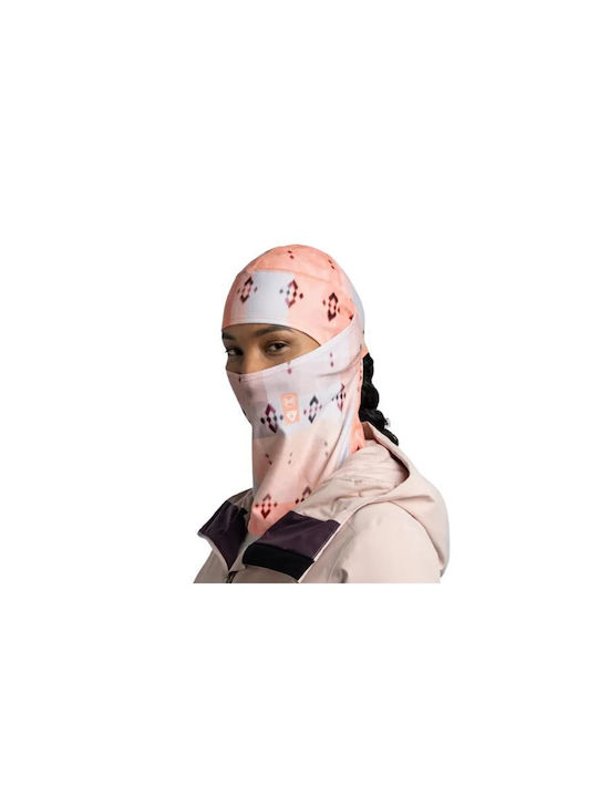 Buff Thermonet Αθλητικό Full Face Ροζ