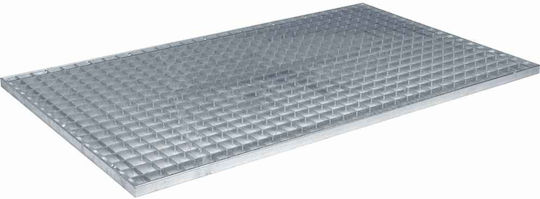 Plasă Argintie 30 X 30 X 2 Cm Oțel Galvanizat Prin Imersie La Rece 42018650 Argintiu