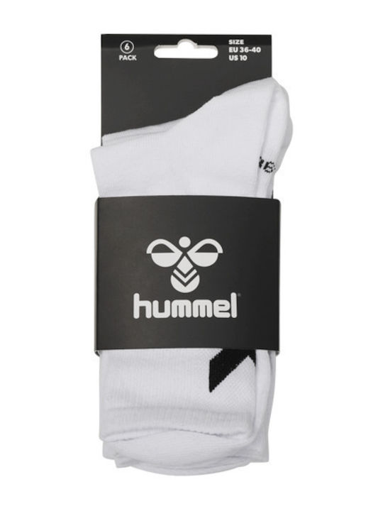 Hummel Chevron Спортни чорапи Бели