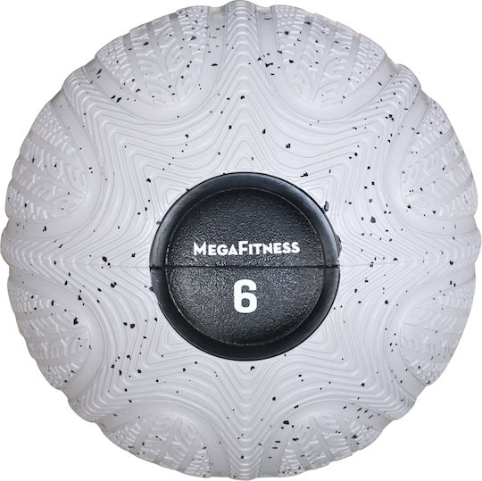 MegaFitness Μπάλα Slam 6kg σε Μπεζ Χρώμα