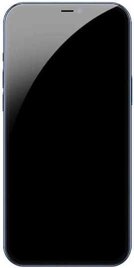Displayschutzfolie Datenschutz Vollflächig gehärtetes Glas iPhone 12 / 12 Pro