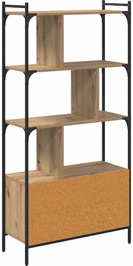 Βιβλιοθήκη Καφέ 76.5x30x154.5εκ.