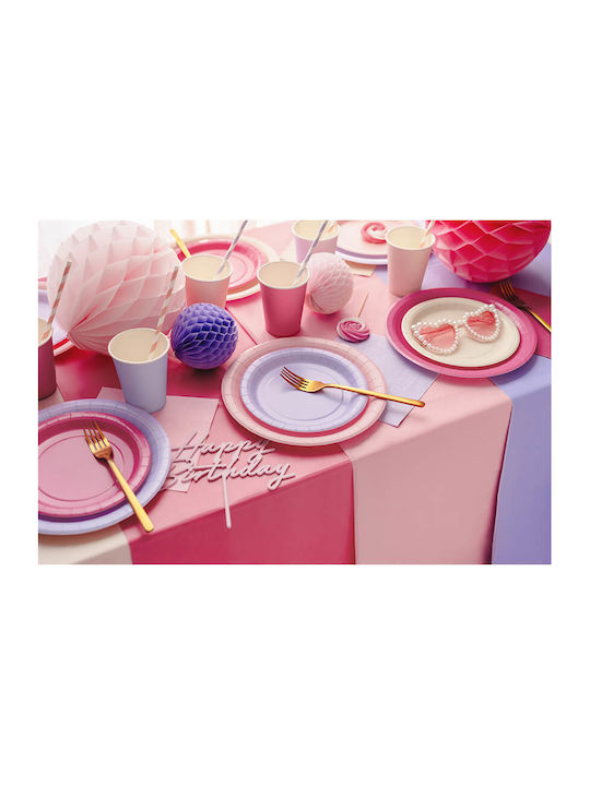 PartyDeco Τραπεζομάντηλο Φούξια 137x183εκ.