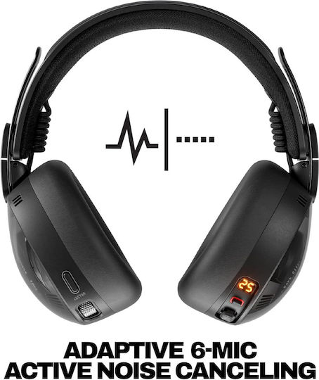 Skullcandy AVIATOR 900 Безжични / Жични Over Ear Слушалки с 60 часа Работа и Бързо Зареждане Черни