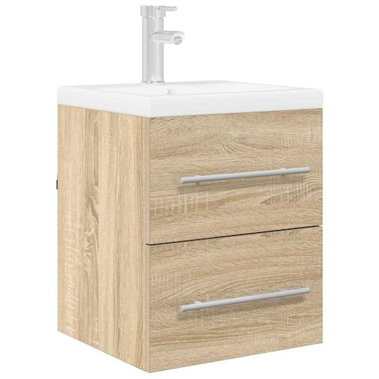 vidaXL Countertop without Sink L38.5xW41xH48cm Sonoma Oak