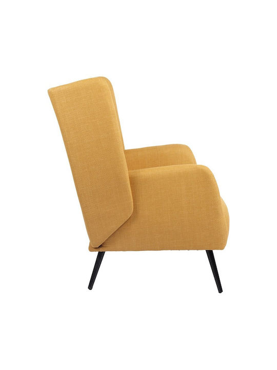 Mareta Ohrensessel Yellow 83x80x99cm