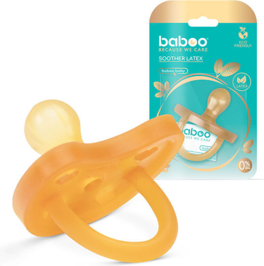 Baboo Schnuller Gummi Beige für 0+ Monate