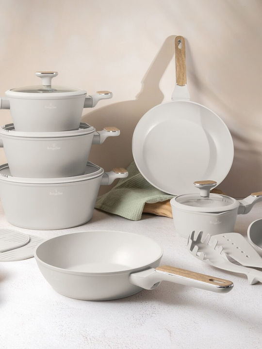 Berlinger Haus Set de Vase de Gătit din Aluminiu Sahara cu Acoperire Antiaderentă 6 Piese