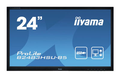 Iiyama B2483HSU Without Base Refurbished Grade B TFT-LCD Monitor 24" FHD 1920x1080