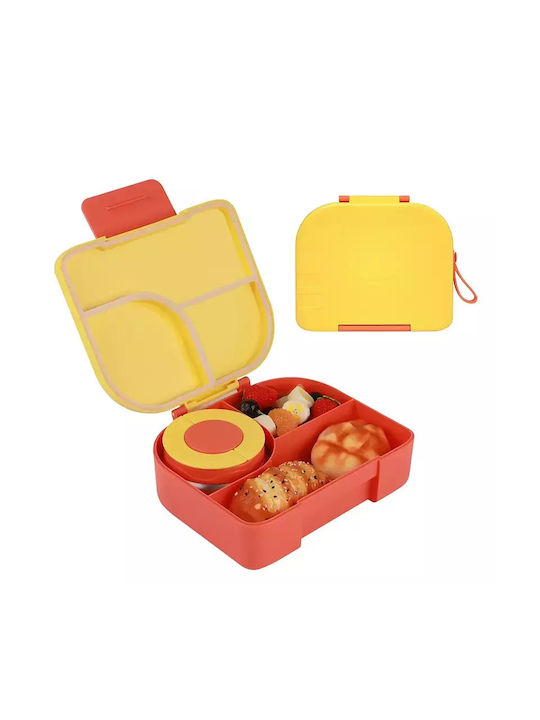Pandaboo Plastic Thermo Lunch Box Gray