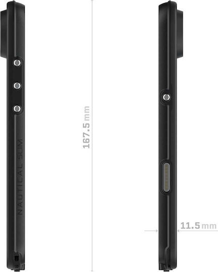 Ghostek Nautical Slim 360 Full Cover Πλαστικό / Σιλικόνης 2mm Αδιάβροχο Διάφανο (iPhone Air)