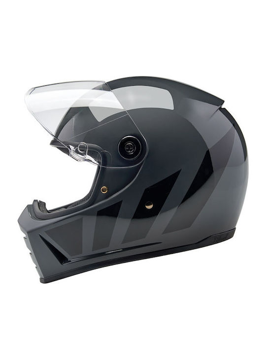 Biltwell Lane Splitter Grey Inertia Κράνος Μηχανής Full Face DOT / ECE 22.05