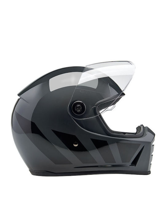 Biltwell Lane Splitter Grey Inertia Κράνος Μηχανής Full Face DOT / ECE 22.05