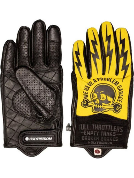 Holy Freedom Tools Herren Handschuhe Gelb Holy Freedom Tools Herren Handschuhe Gelb