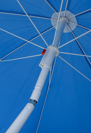 Velco Beach Umbrella Folding Beach Umbrella Blue