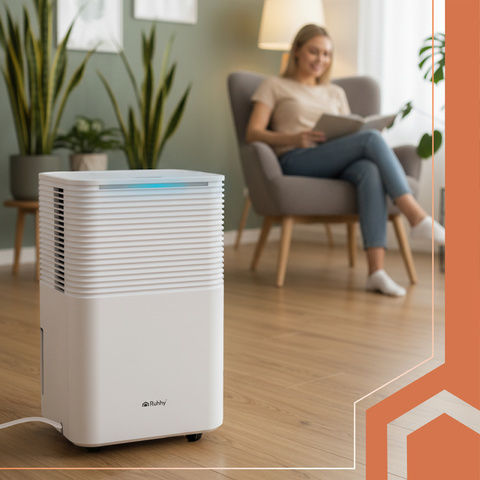 Ruhhy Luftentfeuchter mit Kompressor und Wi-Fi 12lt