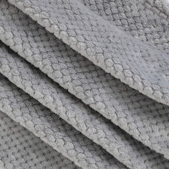 Popcorn Κουβέρτα Fleece Υπέρδιπλη 220x240εκ.