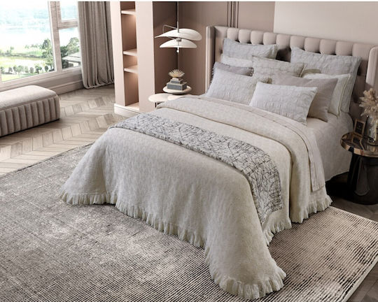 Liolios Home Diamond Υπέρδιπλη 230x260εκ. Grey Liolios Home Diamond Υπέρδιπλη 230x260εκ. Grey