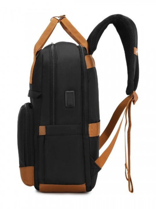 Miss Lulu Backpack Μαύρο